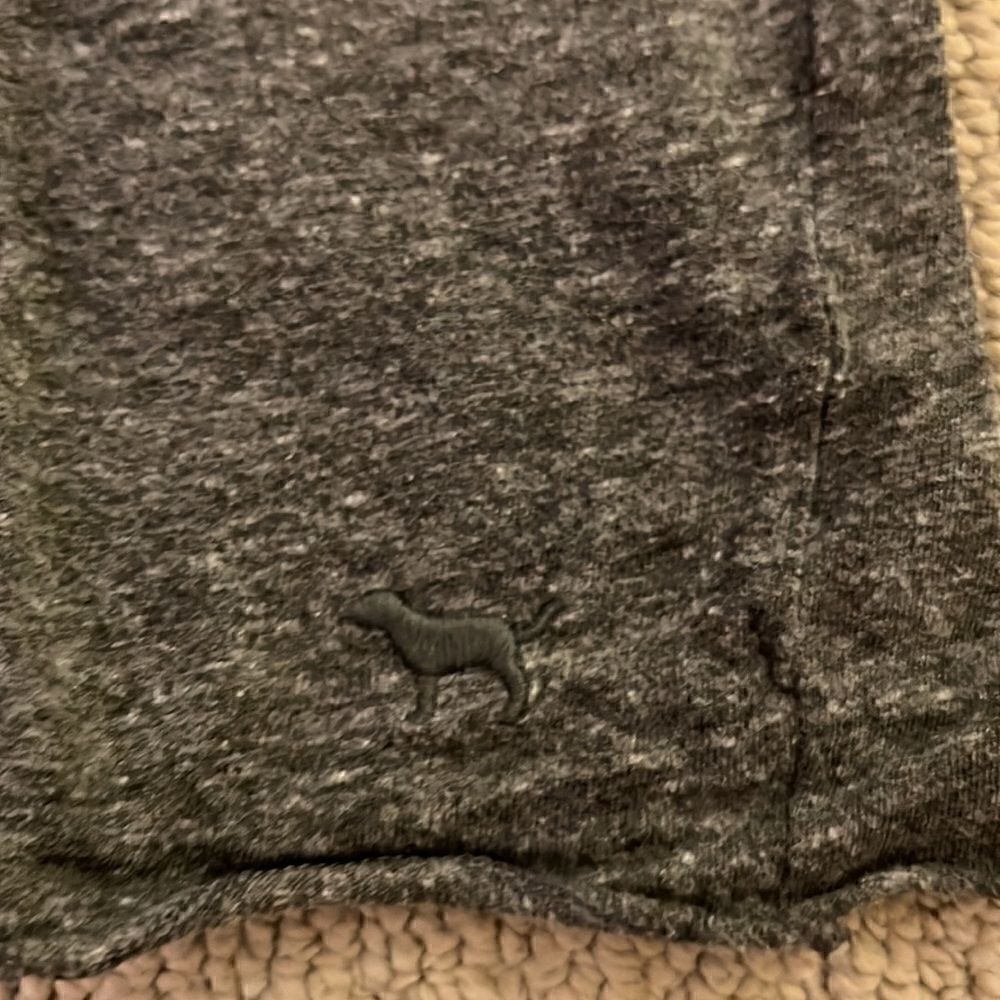 Pink Cropped Grey Tee - Picture 3 of 3